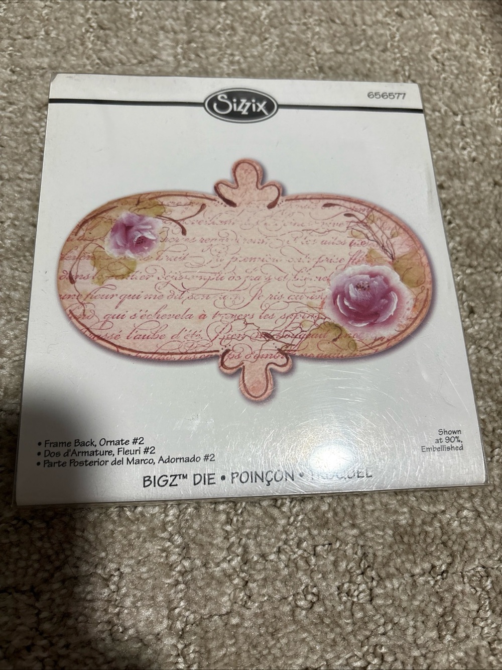 Sizzix Frame Back Ornate #2
